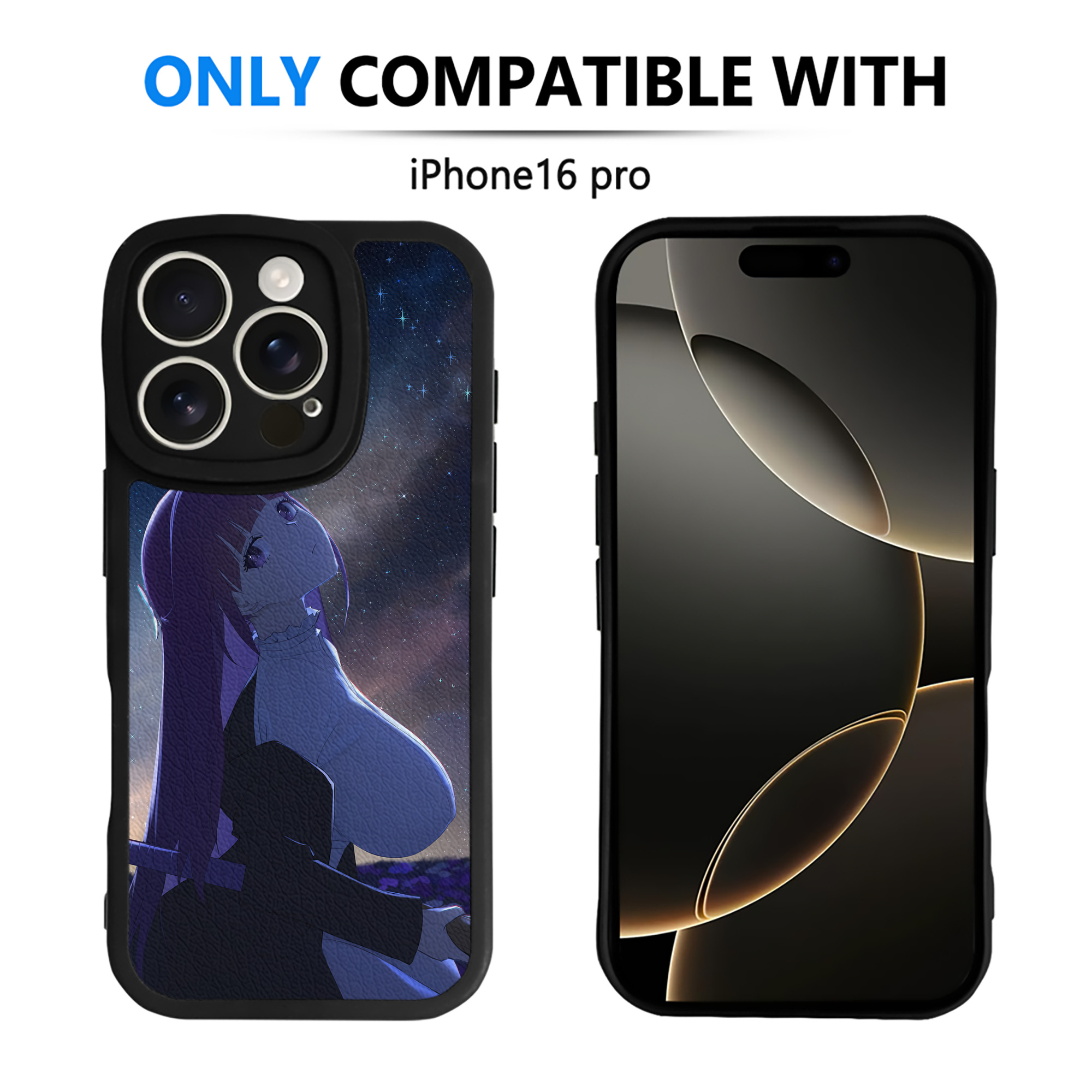 （画像用） 葬送のフリーレン Frieren 【iPhone 16シリーズ対応】シリコンスマホケース（レザー調） 材質：シリコン